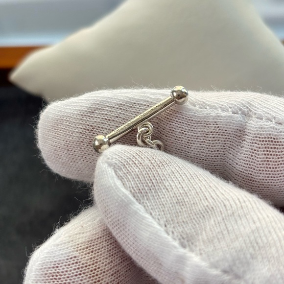 Michael Dawkins Starry Night & Pearl Toggle Bracelet 6-6.5" - Picture 9 of 10